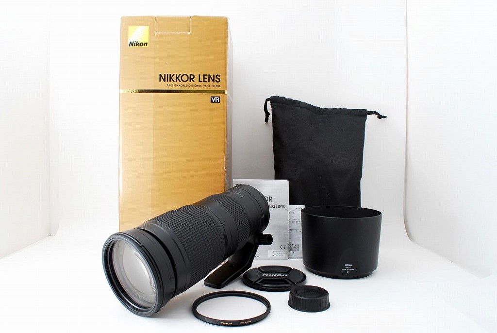 AF-S NIKKOR 200-500mm f5.6E ED VR