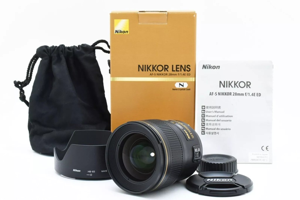 AF-S NIKKOR 28mm f1.4E ED