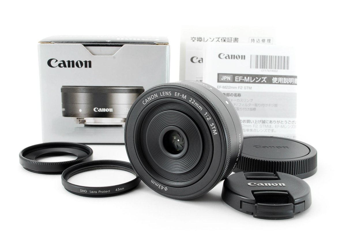 📷 Canon EF-M 22mm F2 STM 高価買取中｜バイカメ（ミラーレス専用単焦点レンズ対応）