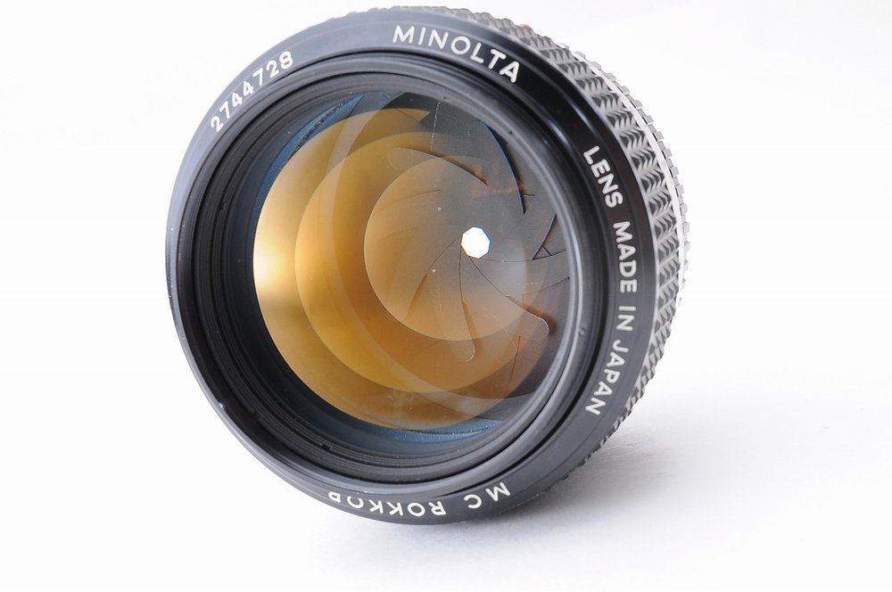 Minolta MC ROKKOR 58mm f1.2