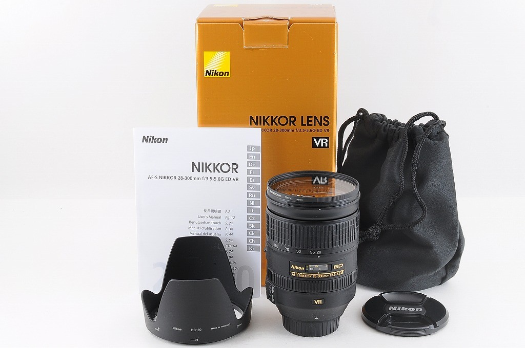 Nikon AF-S 28-300mm f3.5-5.6G ED VR