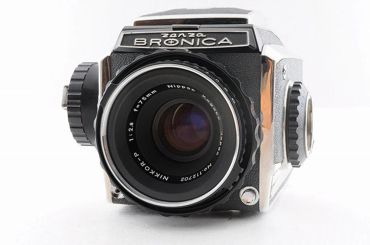 Zenza Bronica C2 NIKKOR-P 75mm F2.8 6×6 中判カメラ