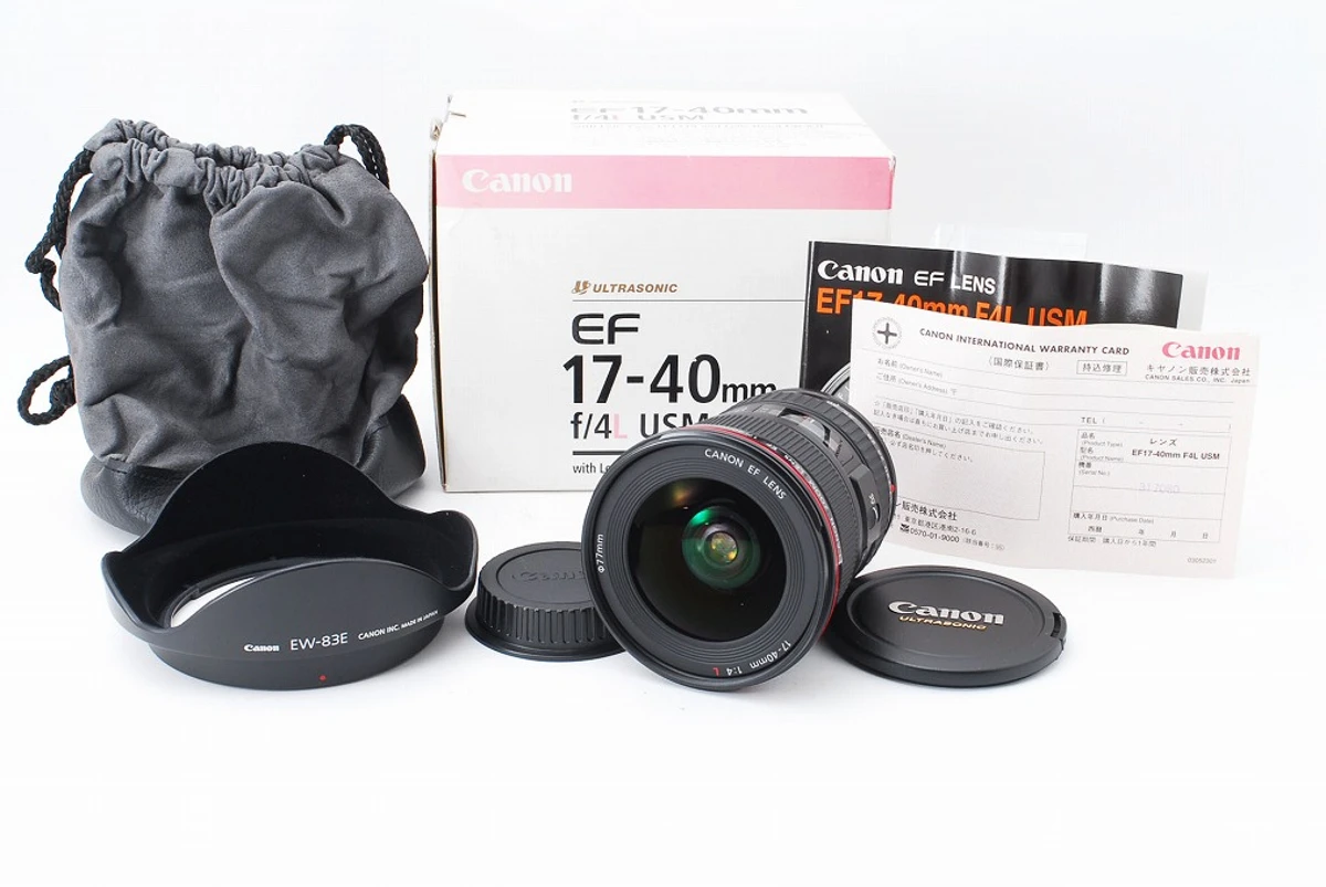 Canon EF 17-40mm F4L USM