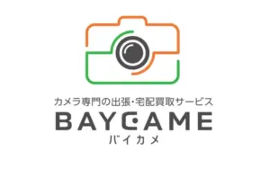 カメラ買取専門店バイカメのロゴ 出張買取・宅配買取に対応したカメラ専門サービ