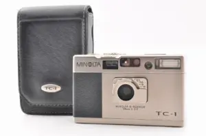 MINOLTA TC-1 フィルムカメラ G-Rokkor 28mm F3.5 高級コンパクトカメラ 外観