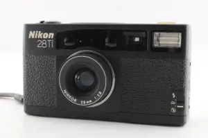 Nikon 28Ti 高級コンパクトフィルムカメラ 前面 外観 写真
